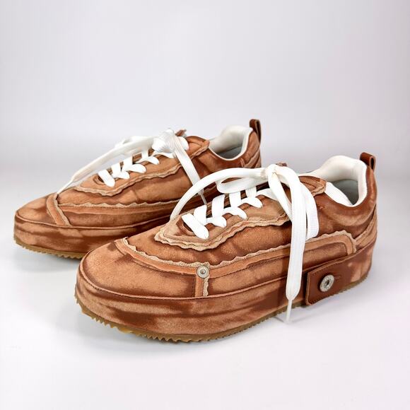 Loewe Deconstructed Calfskin Low Top Sneaker - Men’s 8 - Picture 4 of 9